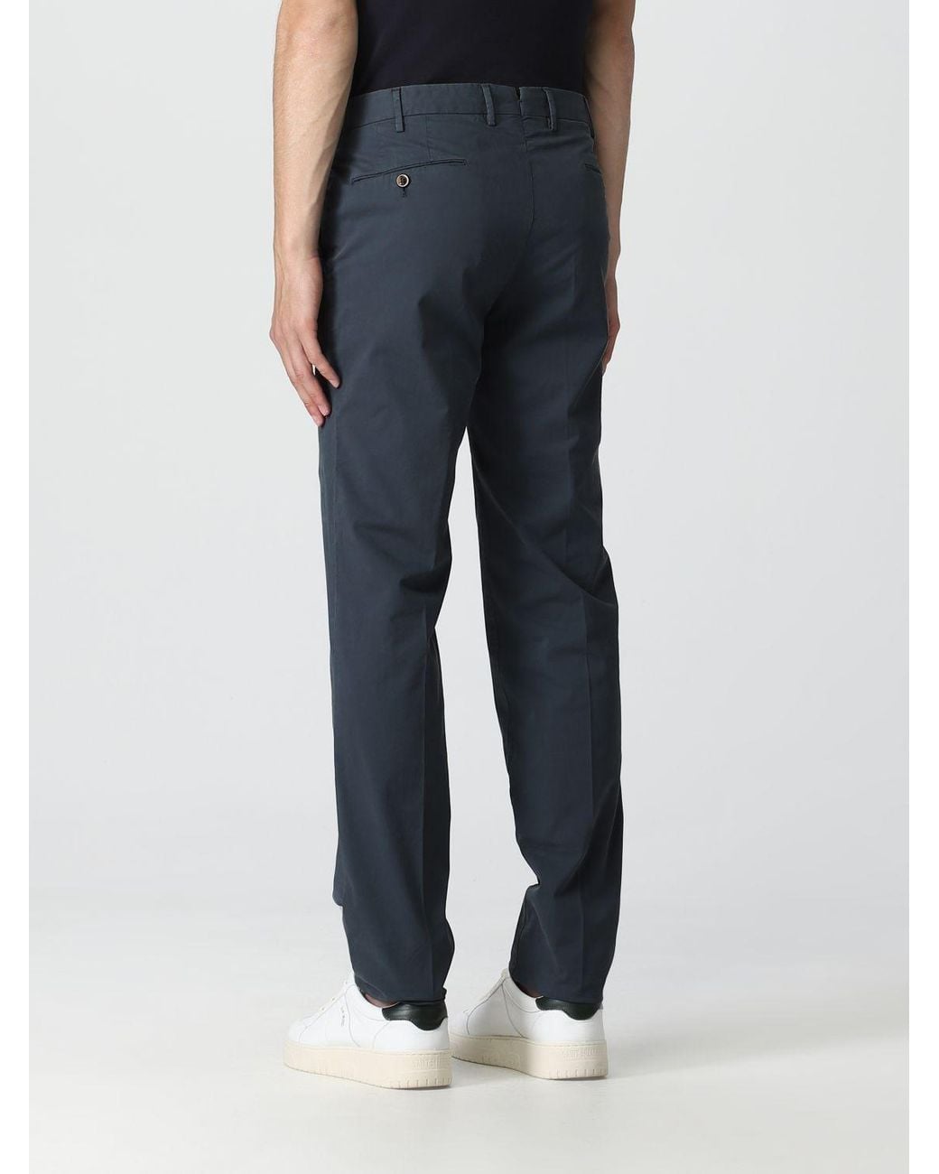 Pt Pantaloni Blue Pt Torino Tailored Trousers for men