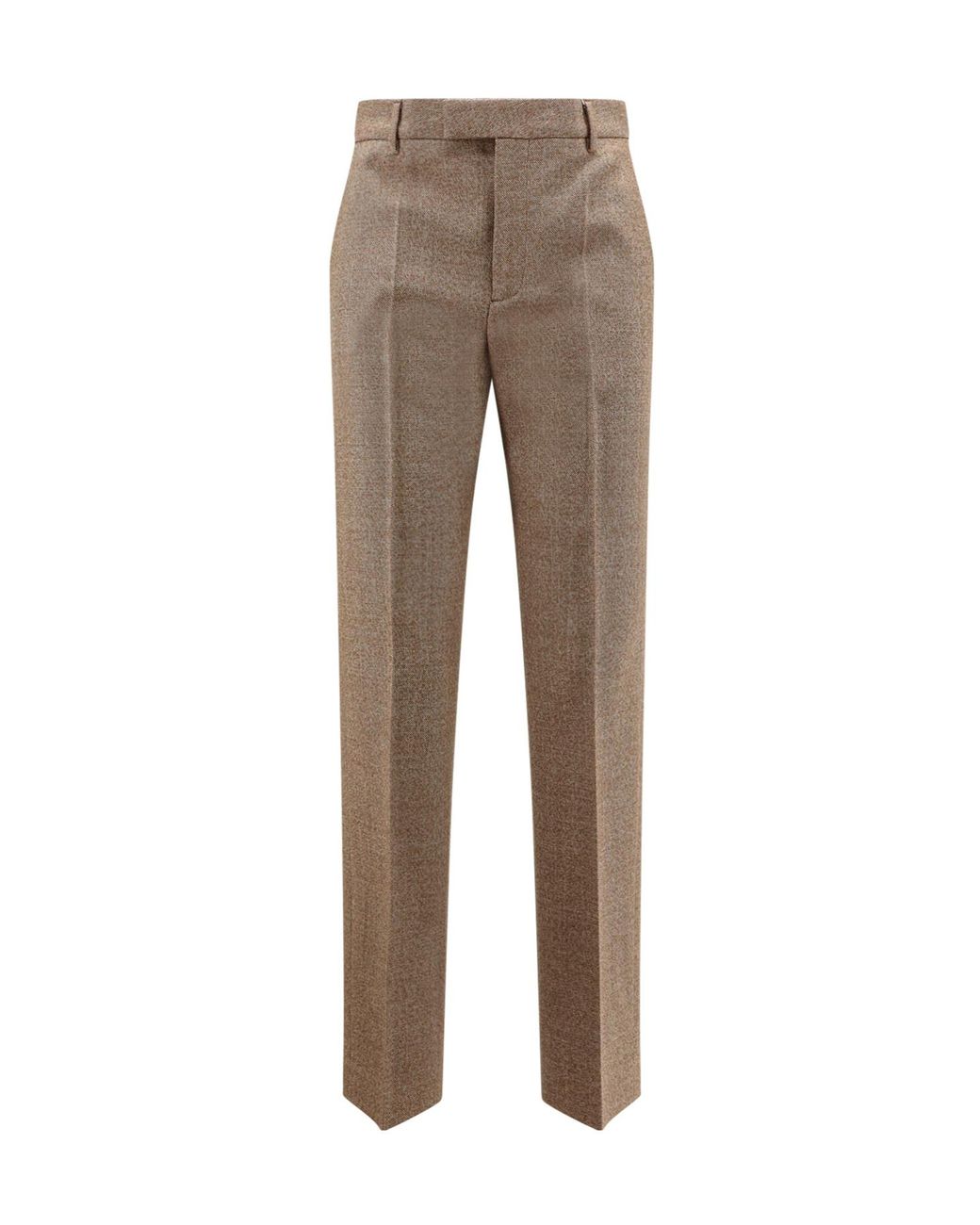 MM6 by Maison Margiela Gray Straight-Leg Tailored Trousers