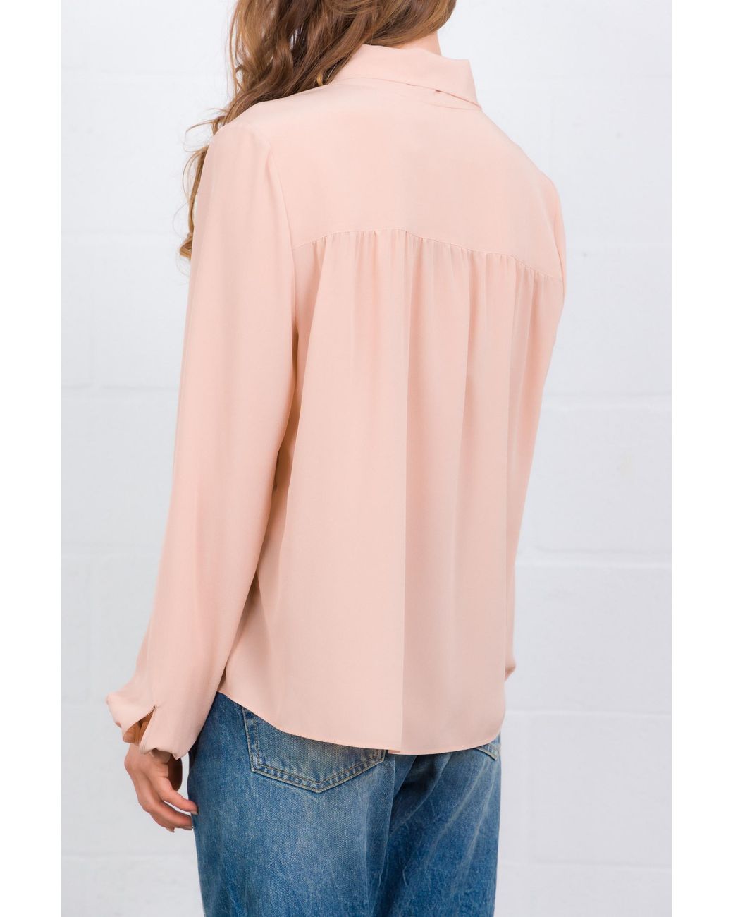 Valentino Pink Long-Sleeved Shirt