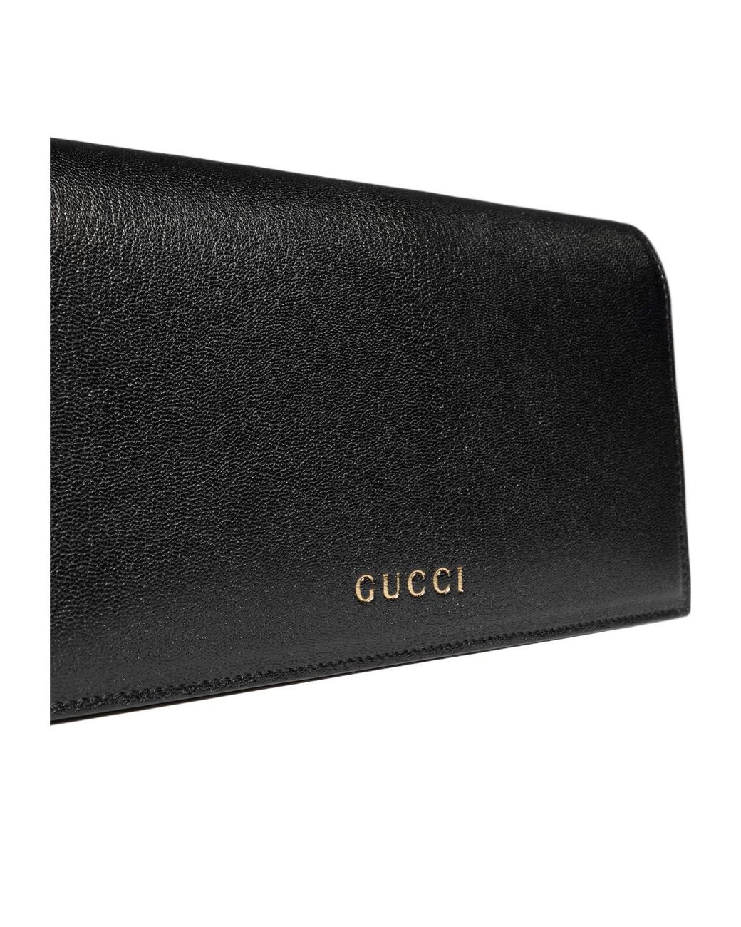 Gucci Black Mini Bag With Lettering