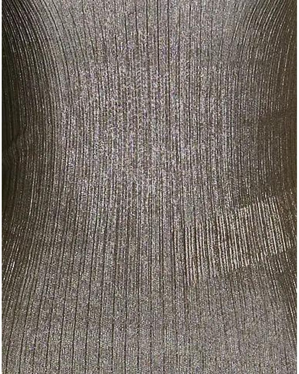 Max Mara Gray Solid Lightweight Knit Sweater