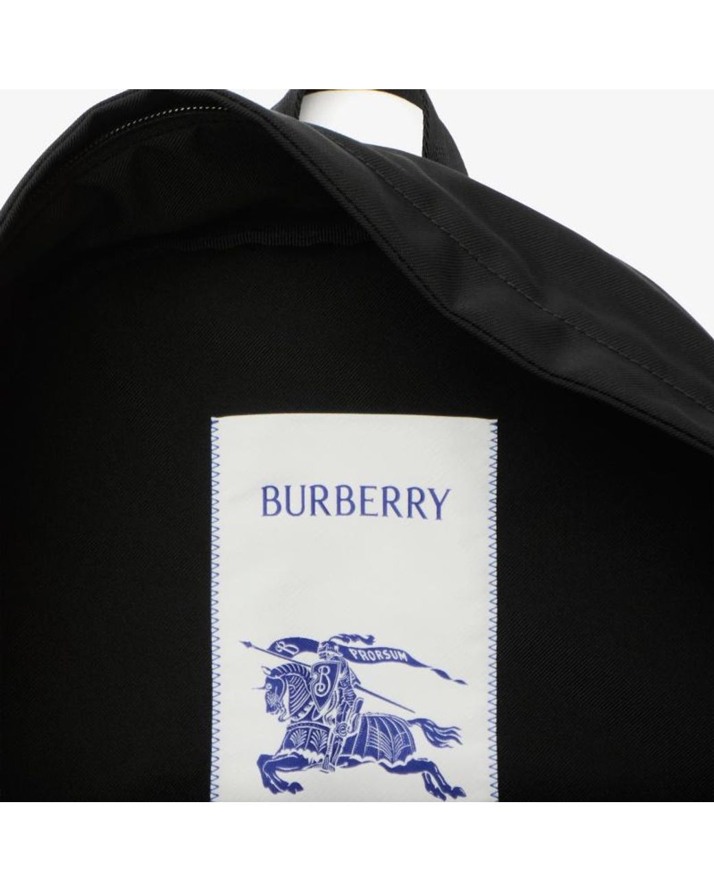 Burberry Black Ekd Backpack for men
