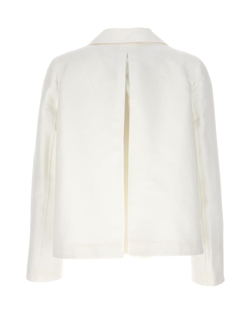 Marni White Flared Blazer