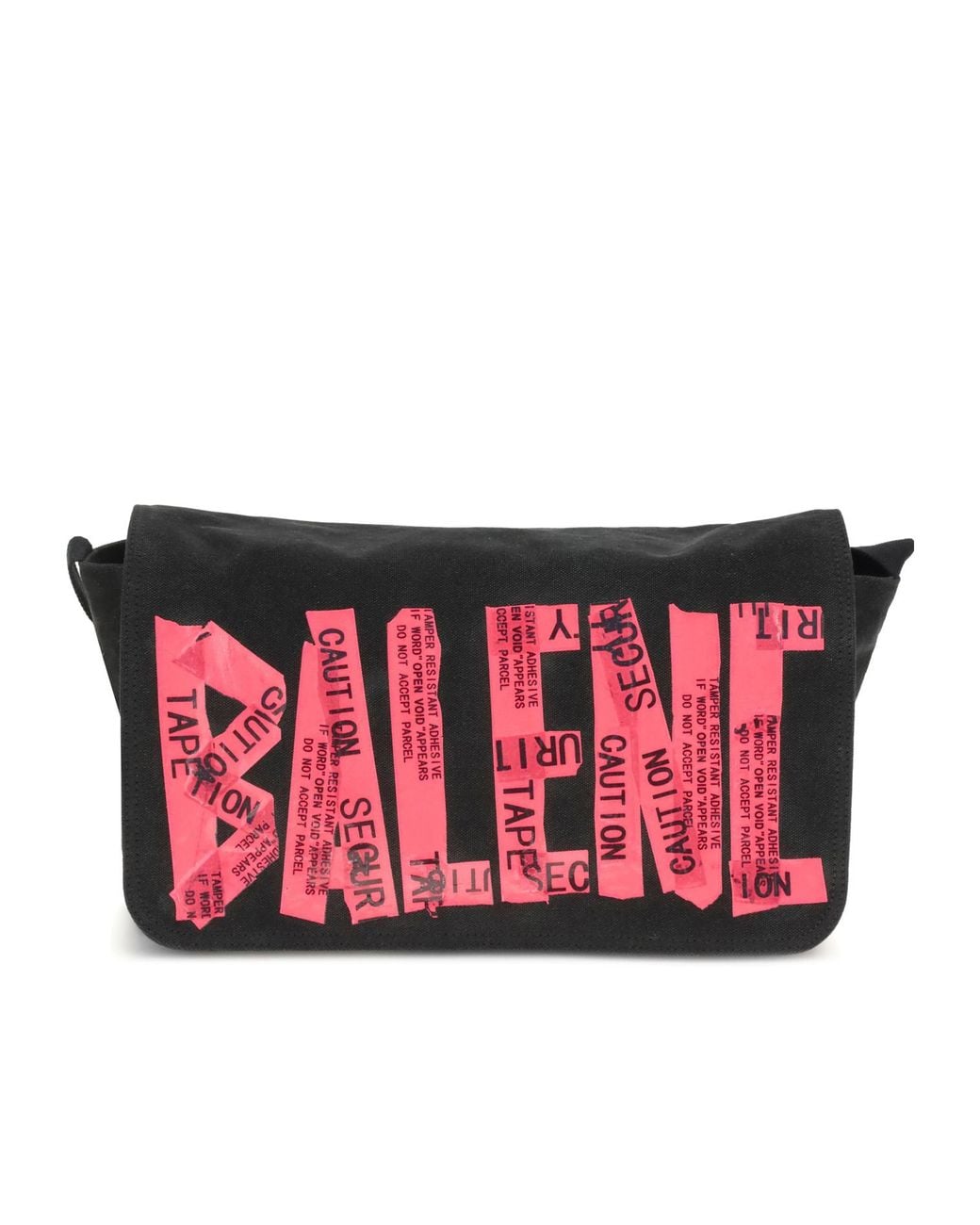 Balenciaga Red Logo Tape Type Messenger Bag for men