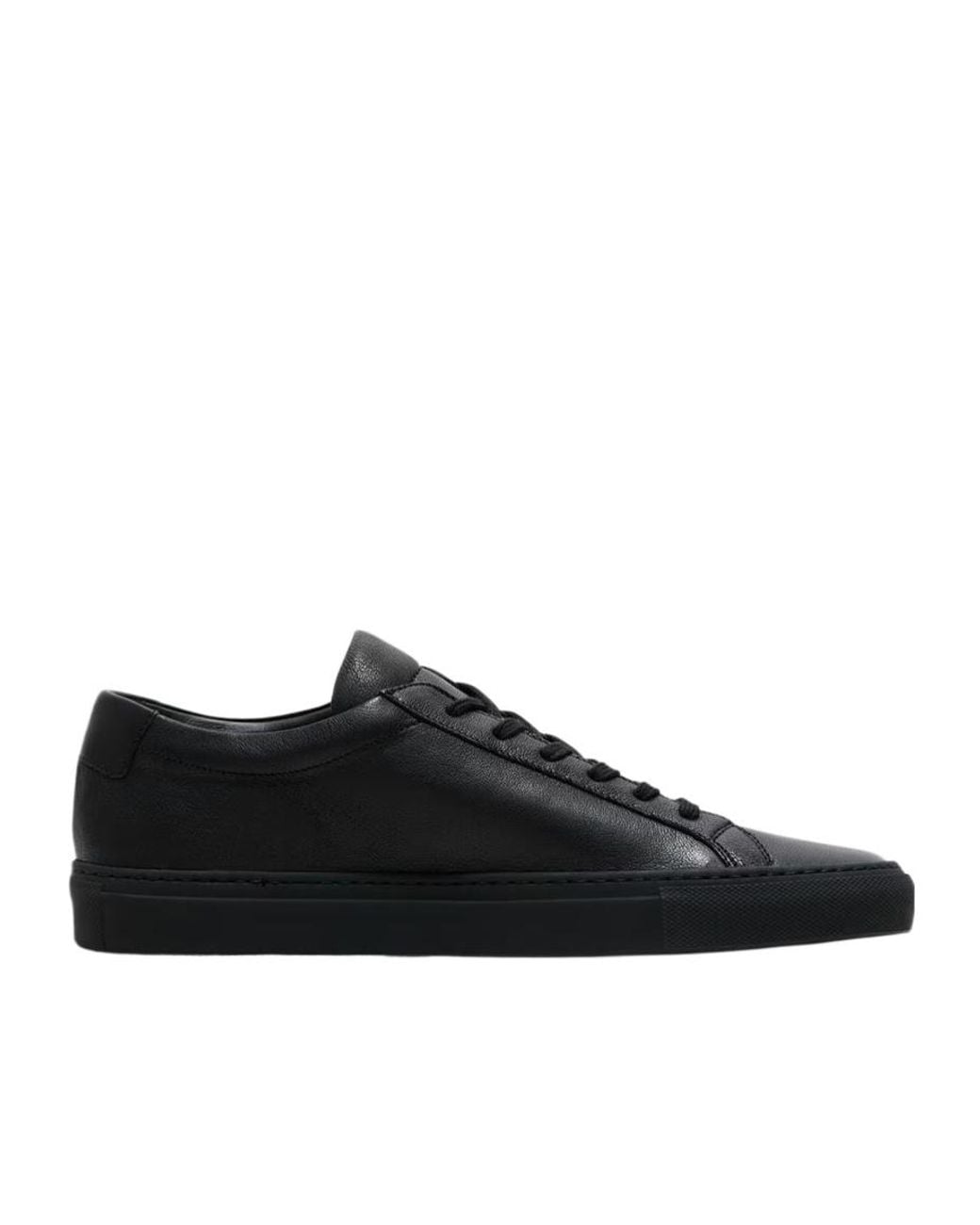 Common Projects Black Achilles Premium Sneakers for men