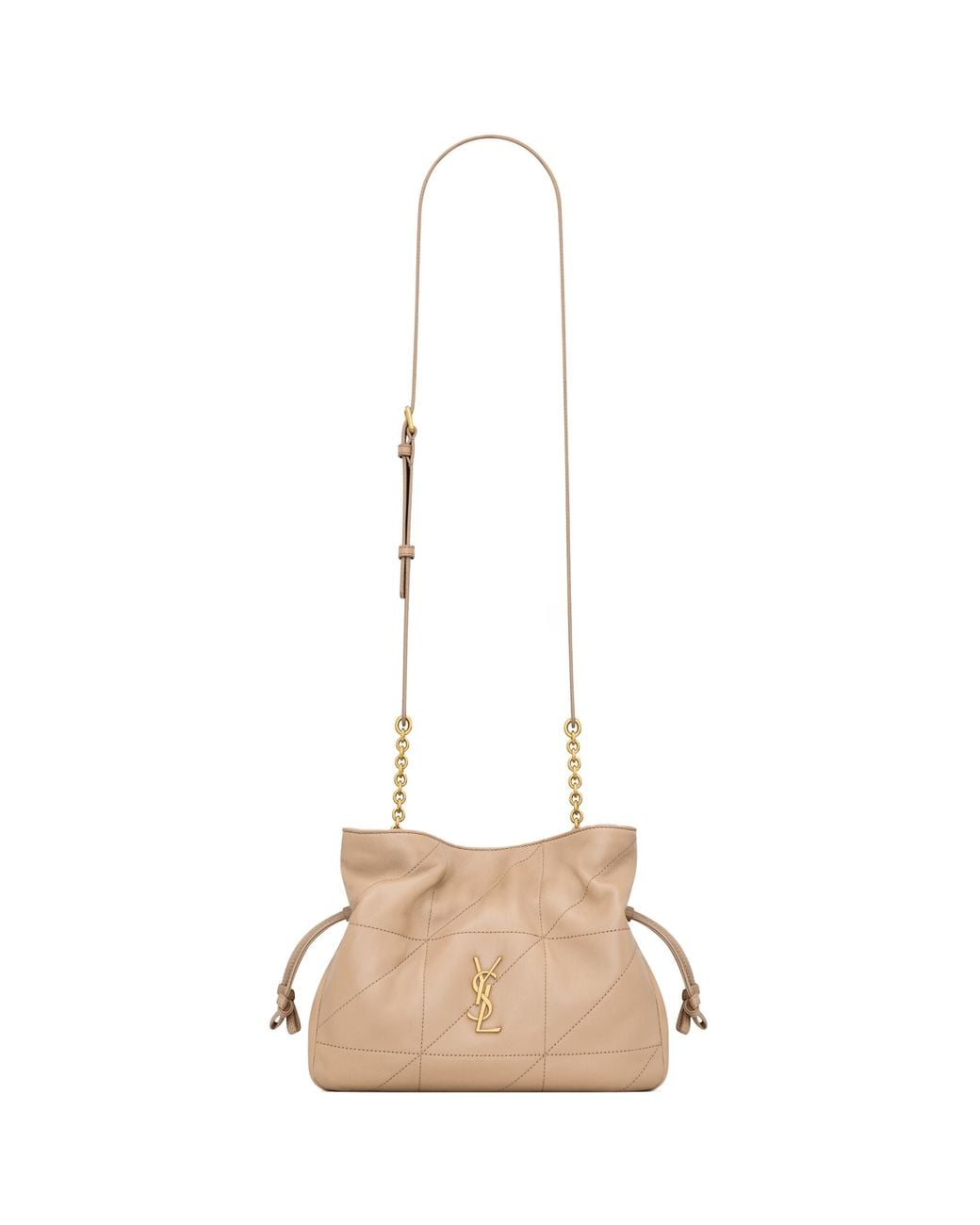 Saint Laurent Natural Jamie Shoulder Pouch