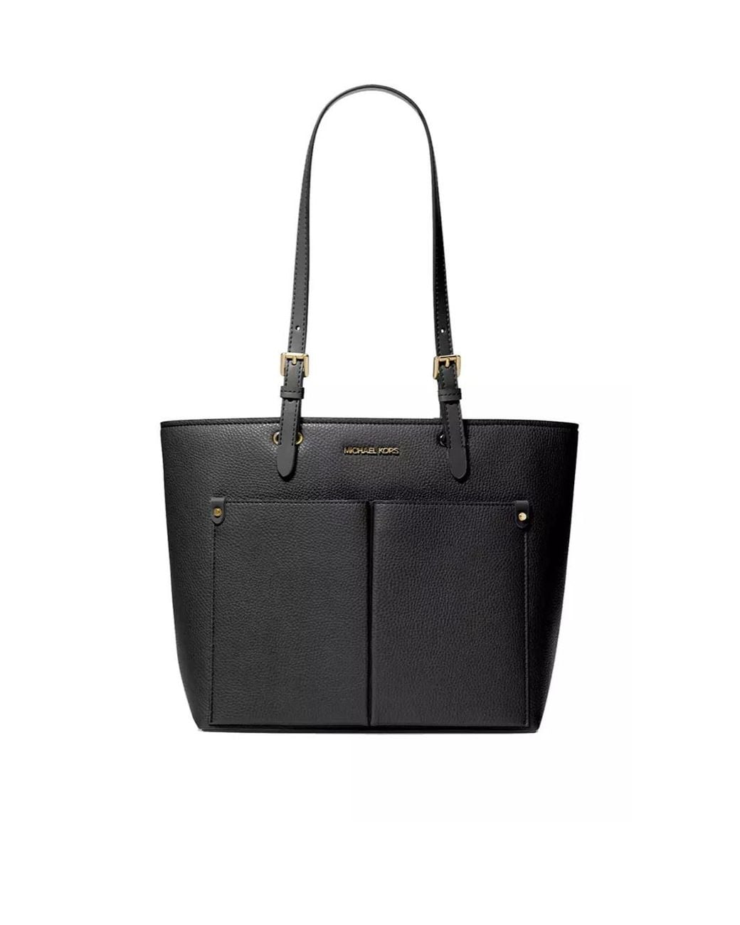 Michael Kors Black Medium Pocket Tote Bag