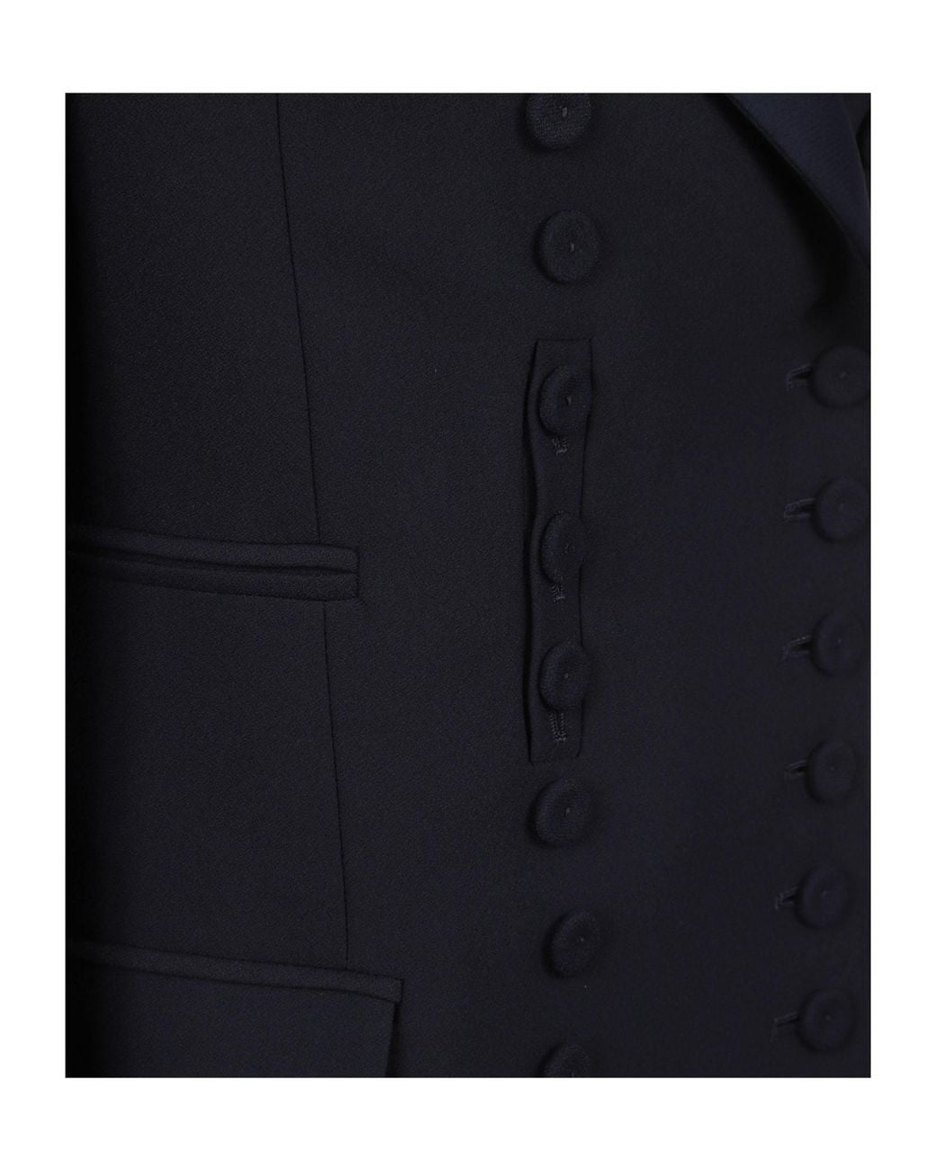 Vivetta Blue Double-Breasted Suit Jacket