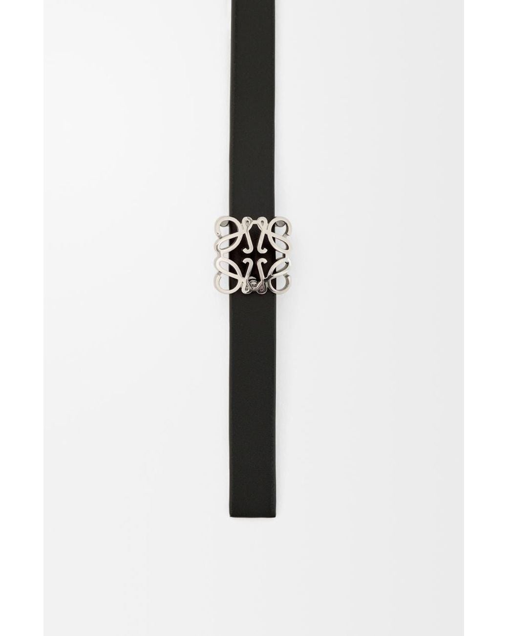 Loewe White Reversible Anagram Bombe Belt