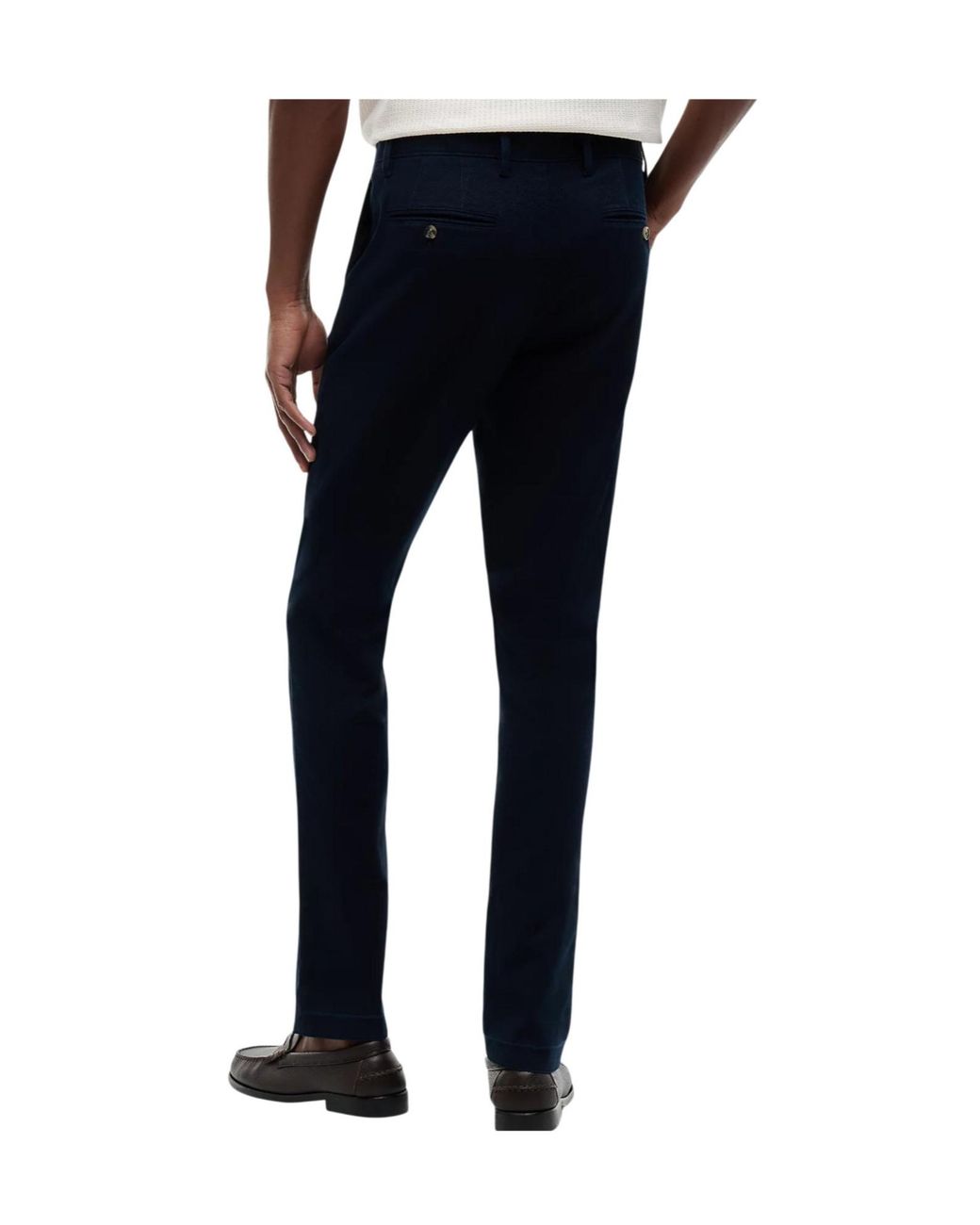 Tommy Hilfiger Blue Casual Trousers With Belt Loops for men