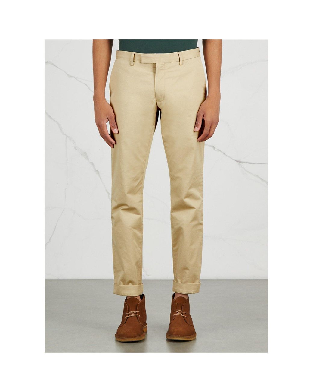 Polo Ralph Lauren Natural Casual Slim-Fit Trousers for men