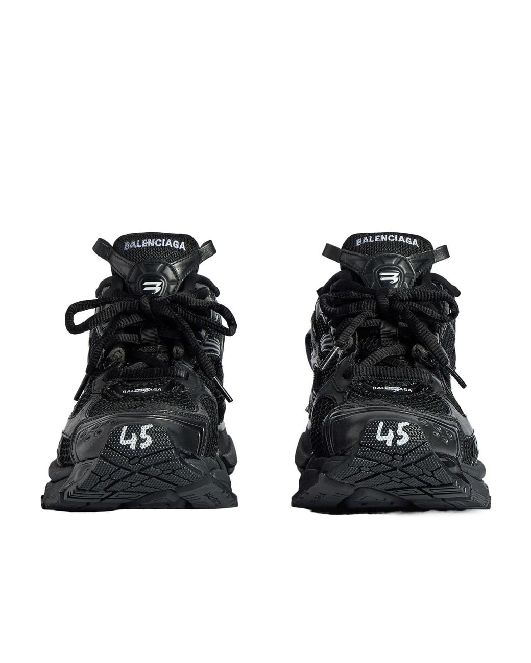 Balenciaga Black Runner Led Sneaker for men
