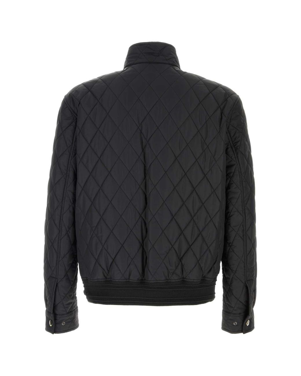 Burberry Black Quilted Nylon Jacket for men