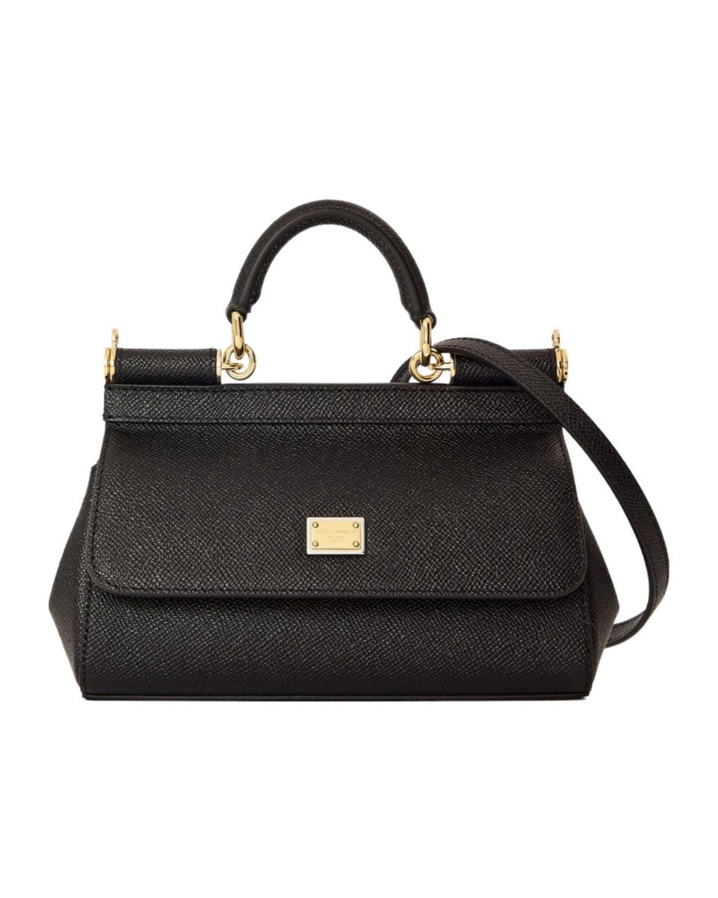 Dolce & Gabbana Black Solid Color Crossbody Bag