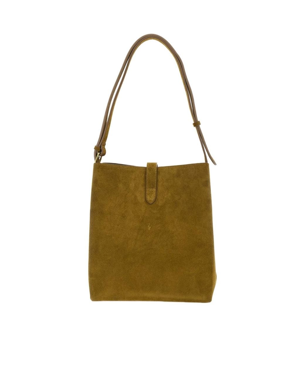 Soeur Metallic Bello Buckle Shoulder Bag