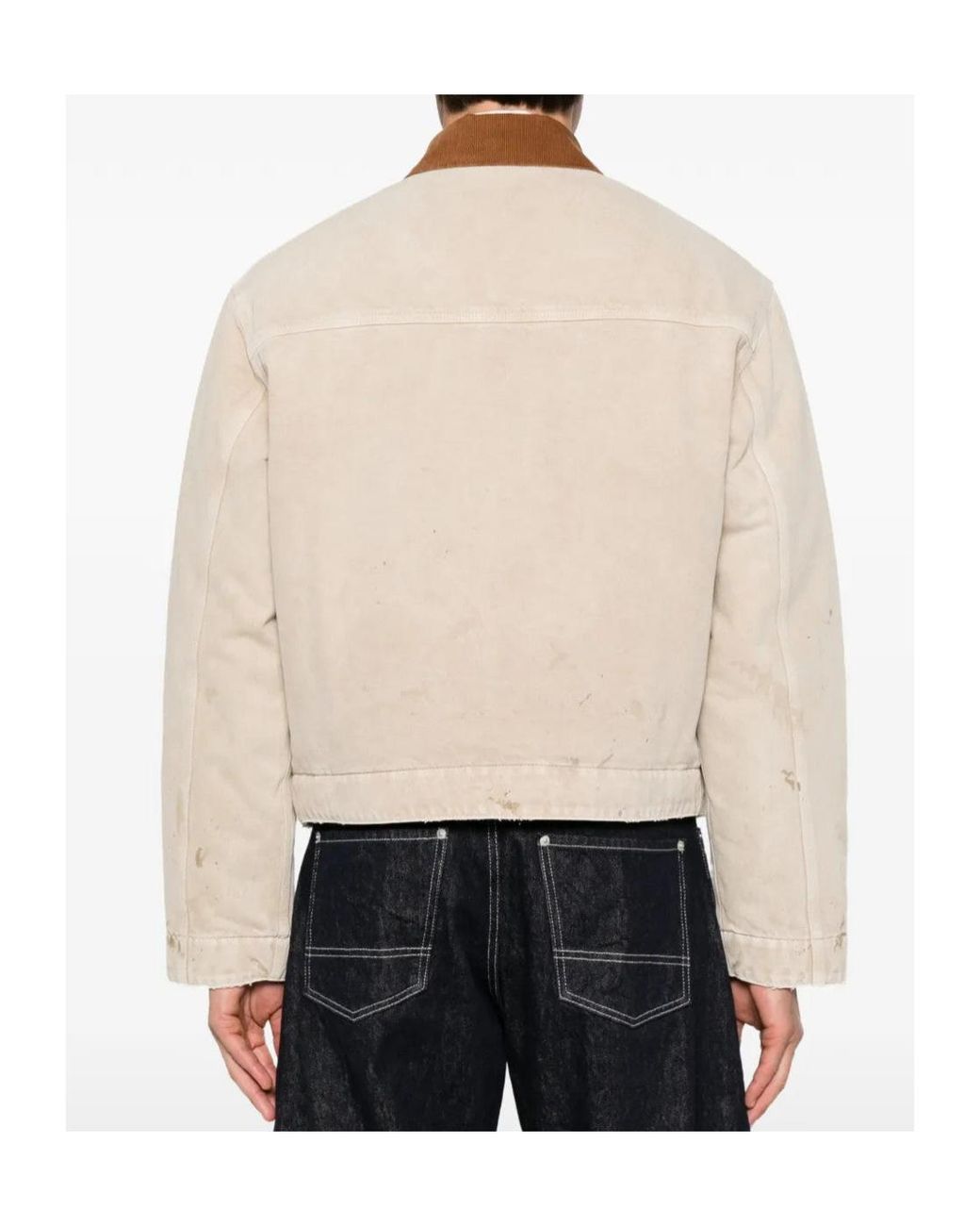 Balenciaga Natural Workwear Denim Jacket for men