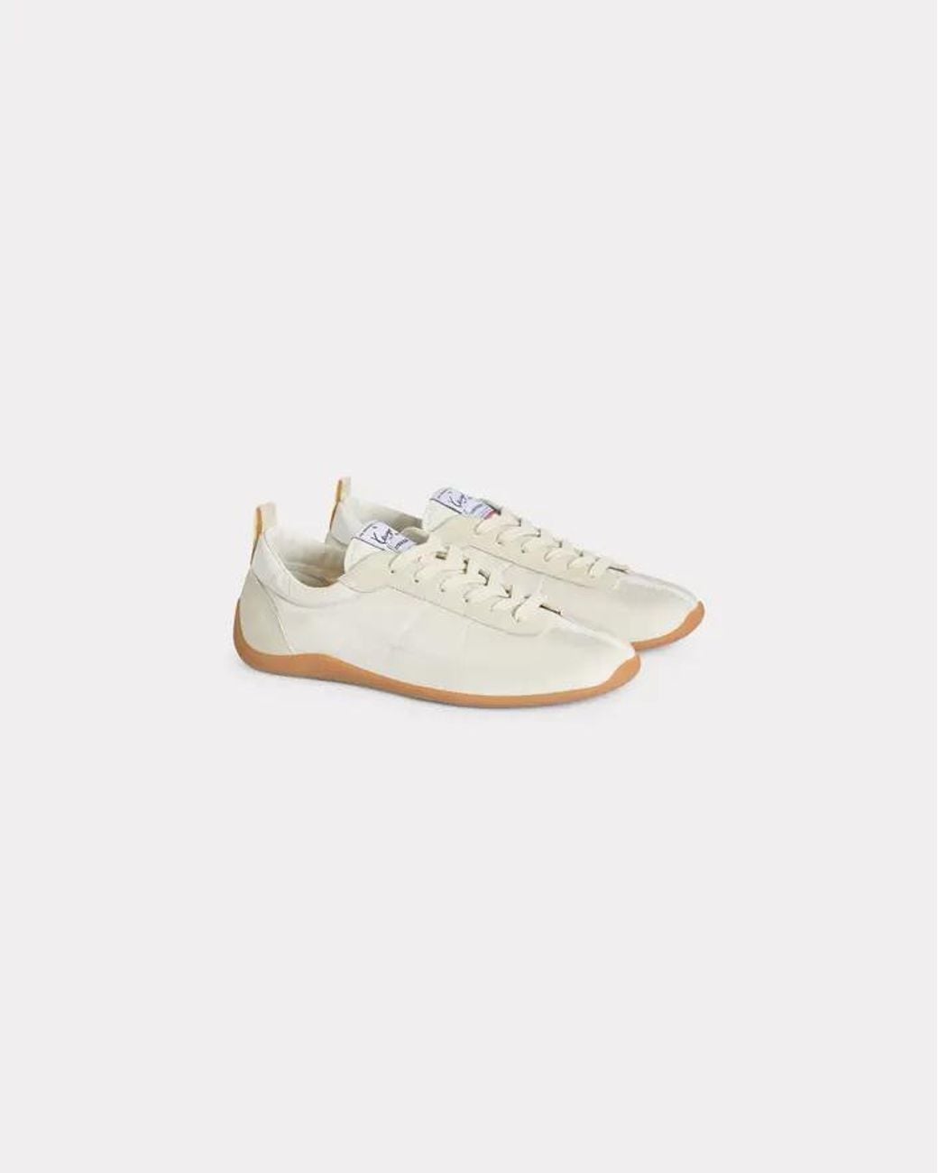 KENZO White Striker Low Top Sneakers for men