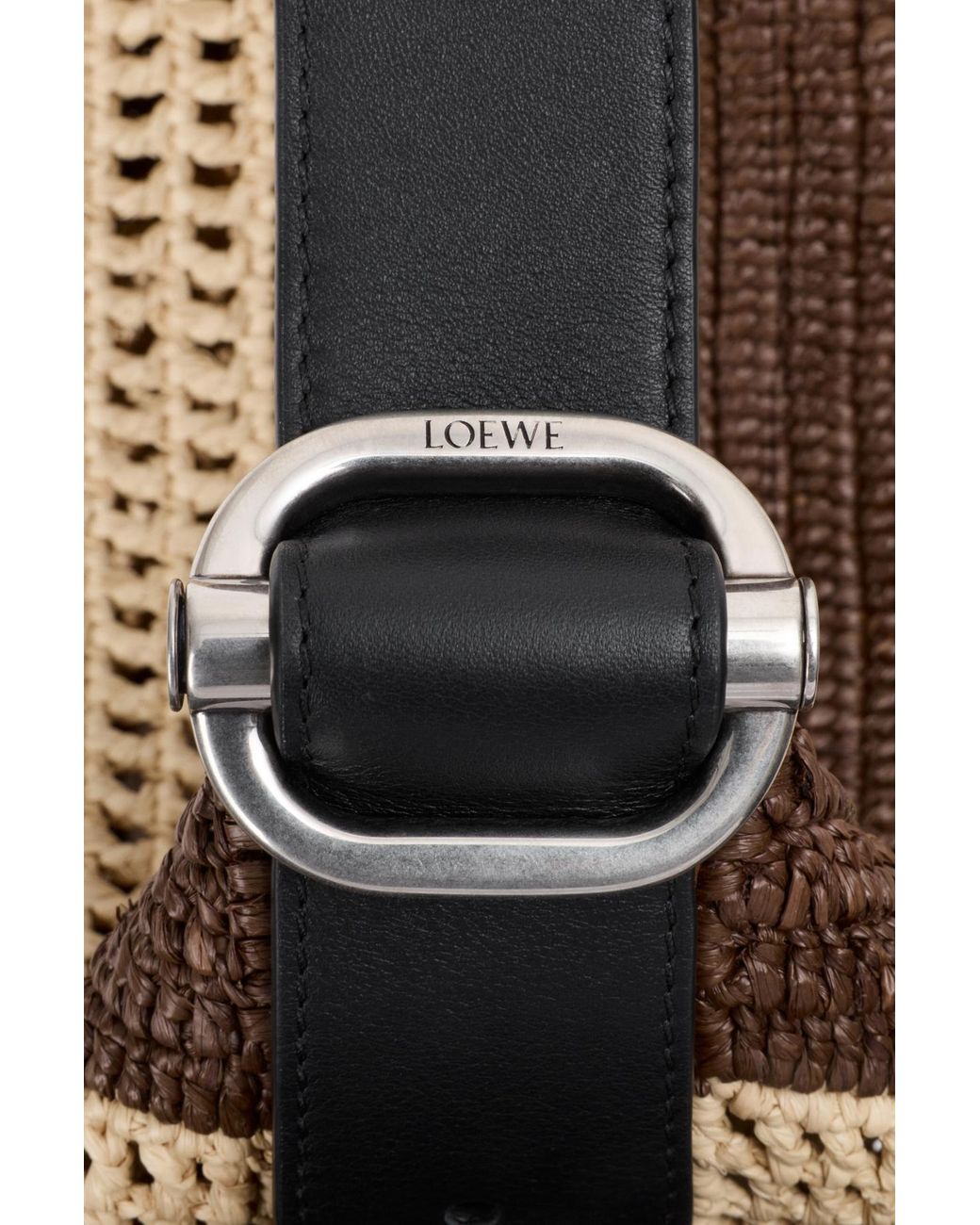 Loewe Brown Loop Bucket Bag for men