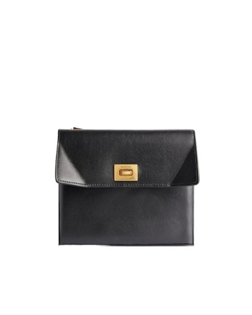 Balenciaga Black Rodeo Large Coin And Card Holder