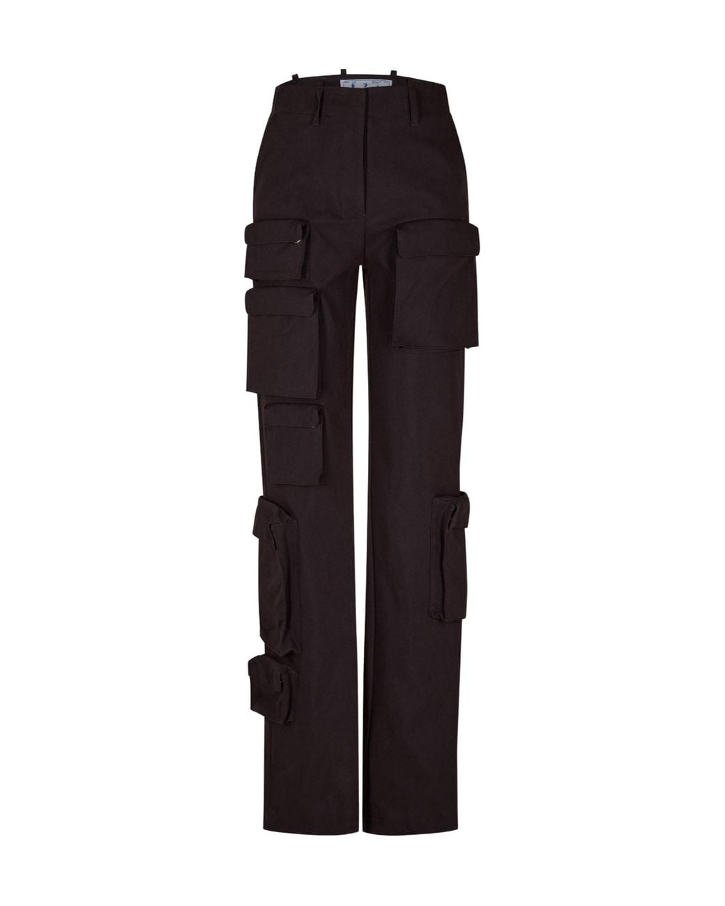 Off-White c/o Virgil Abloh Black Multi Pocket Cargo Trousers