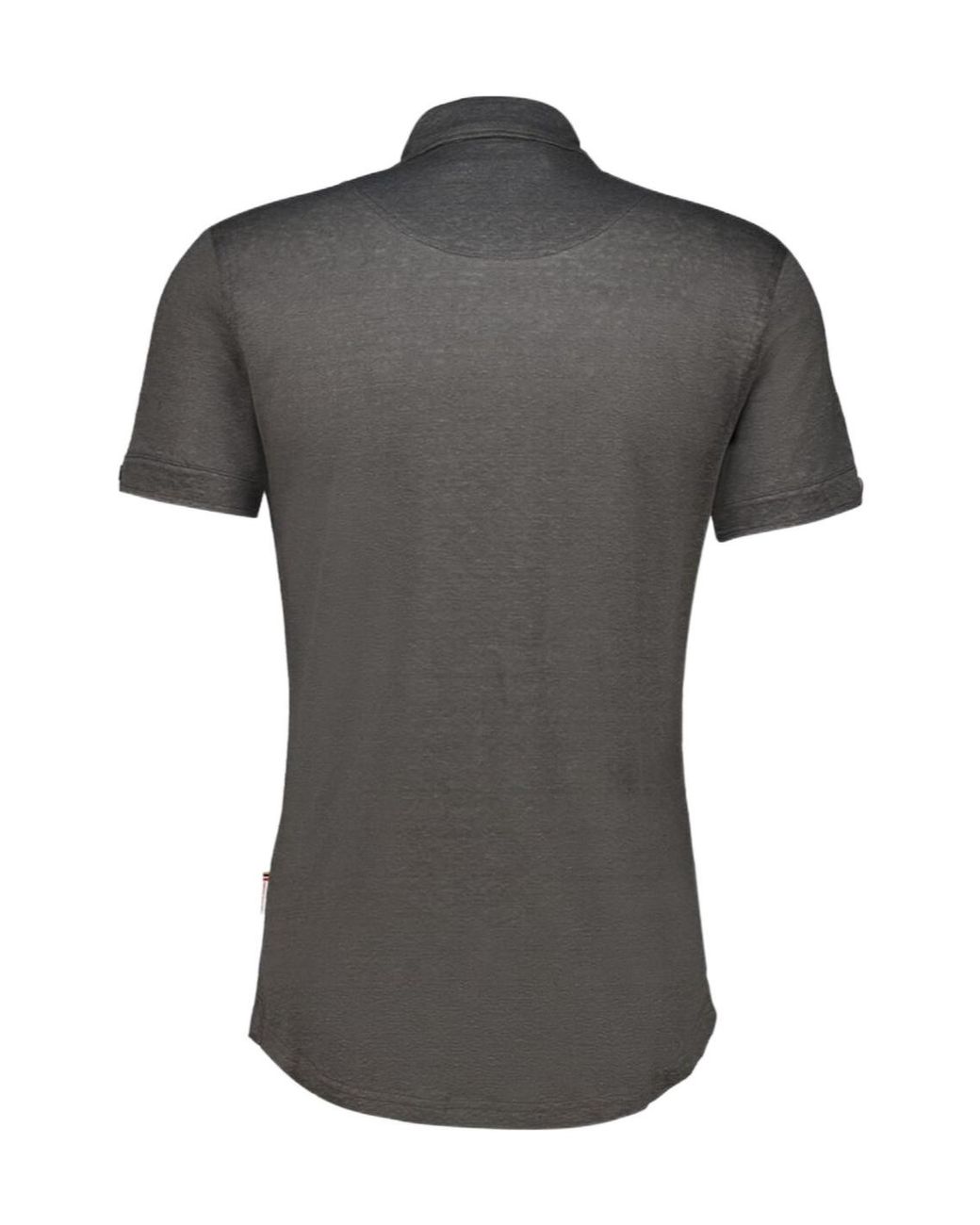 Orlebar Brown Gray Short-Sleeved Polo Shirt for men