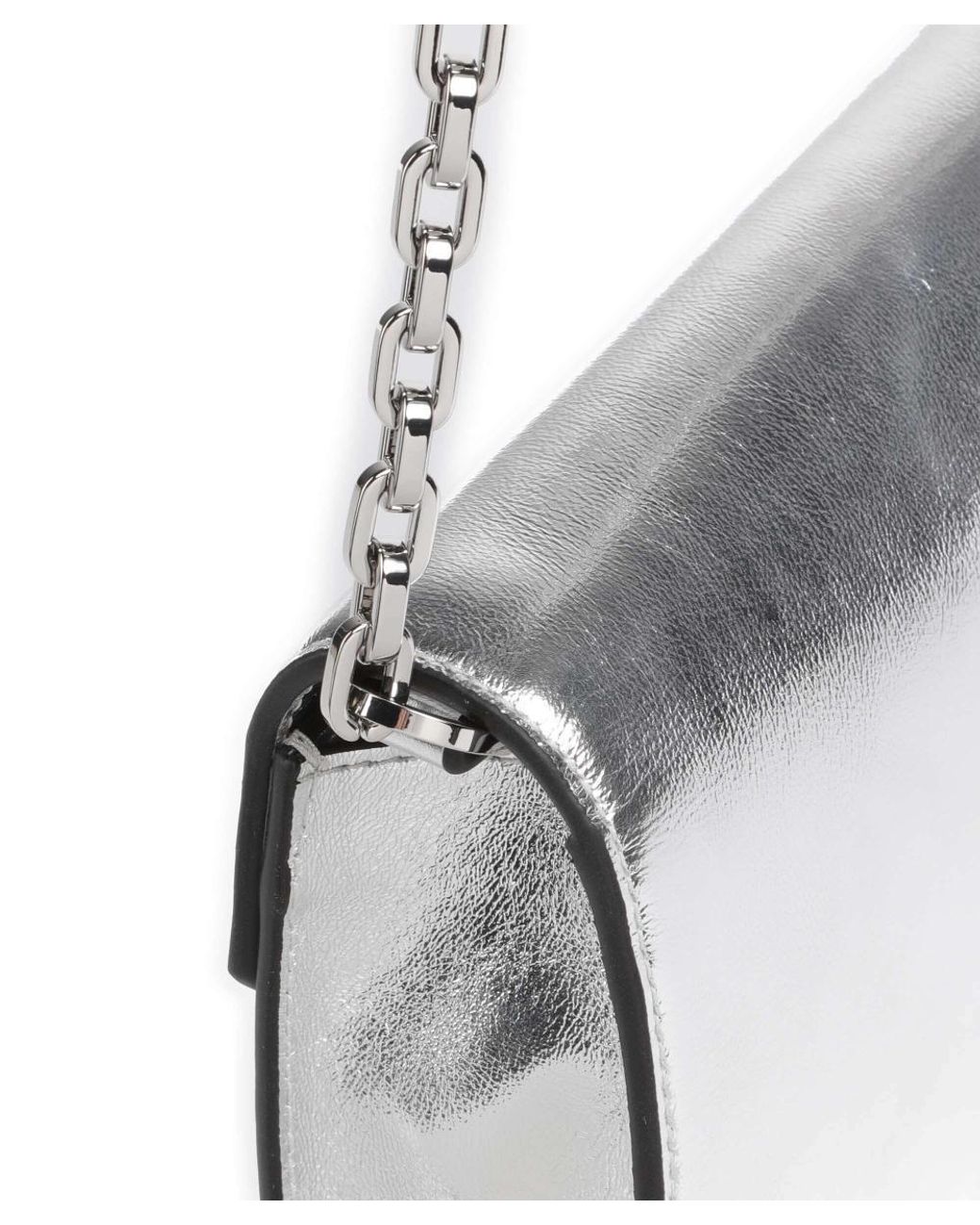 Karl Lagerfeld White Logo Shoulder Bag