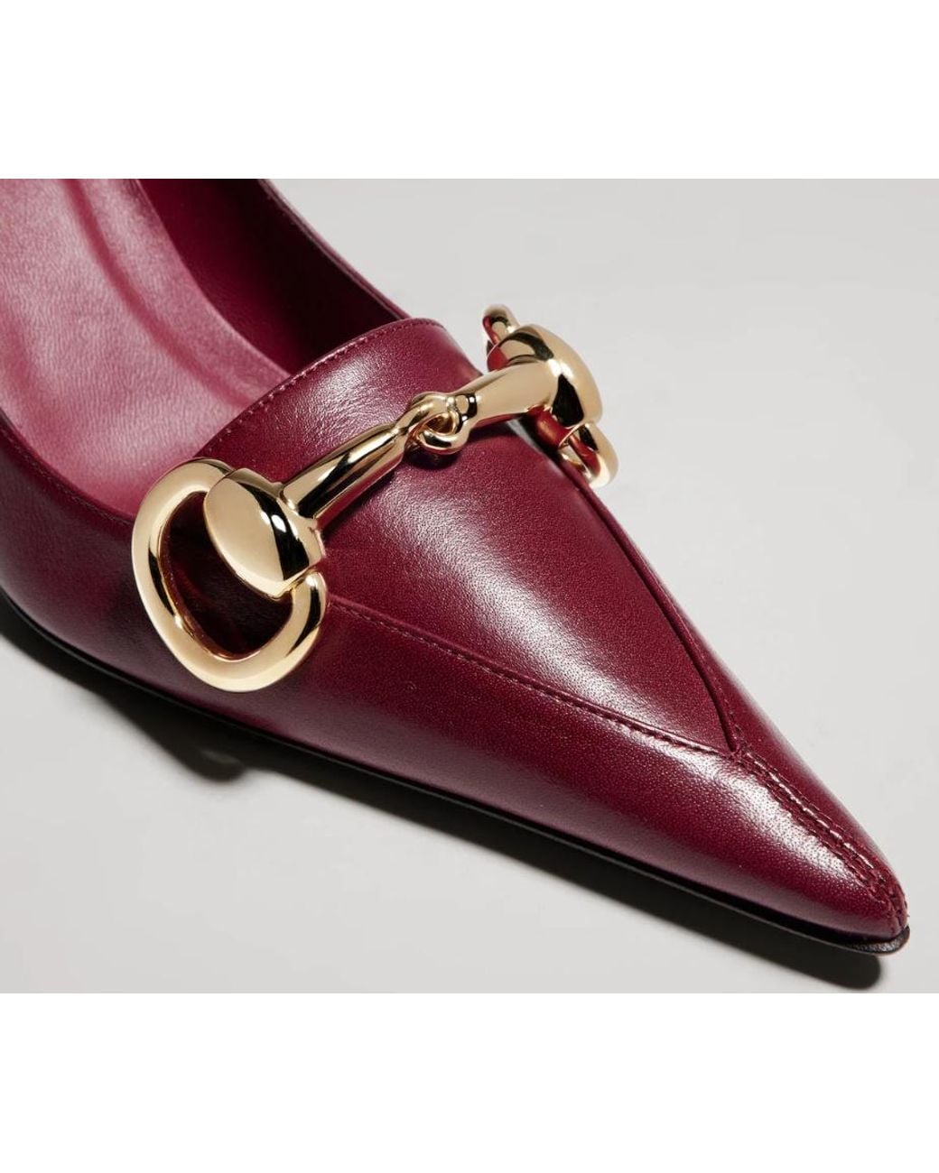 Gucci Purple Boulevard Pump