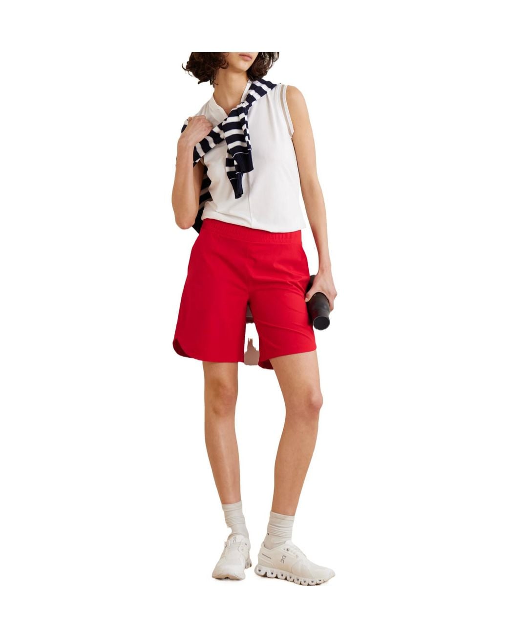 Bogner Red Tonia Stretch Softshell Shorts