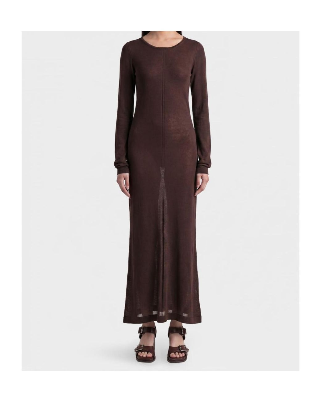 Lemaire Black Long Tube Dress