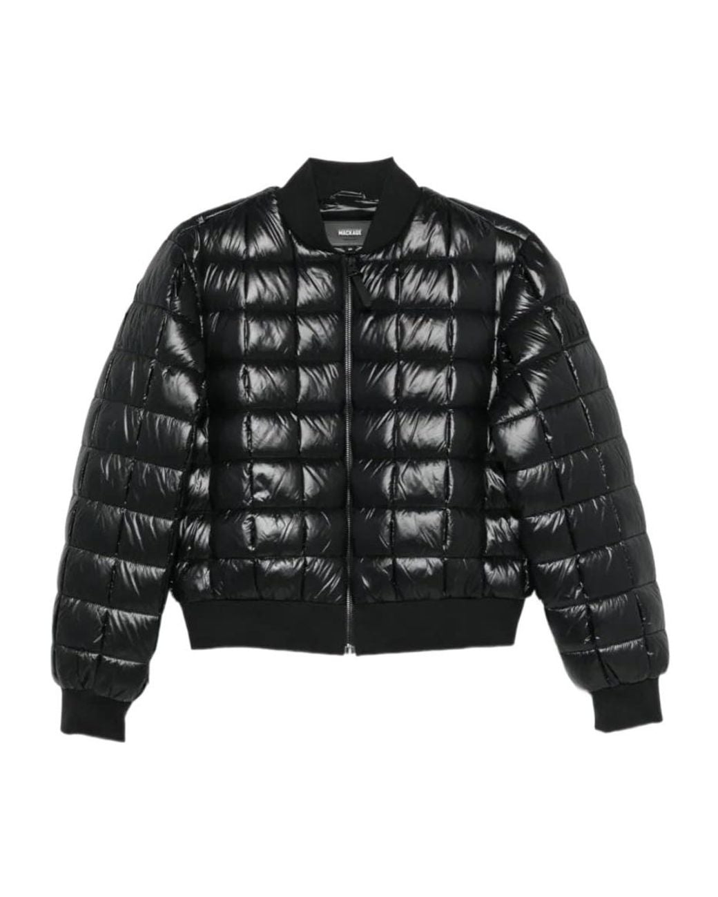 Mackage Black Quilted Bomber Jacket