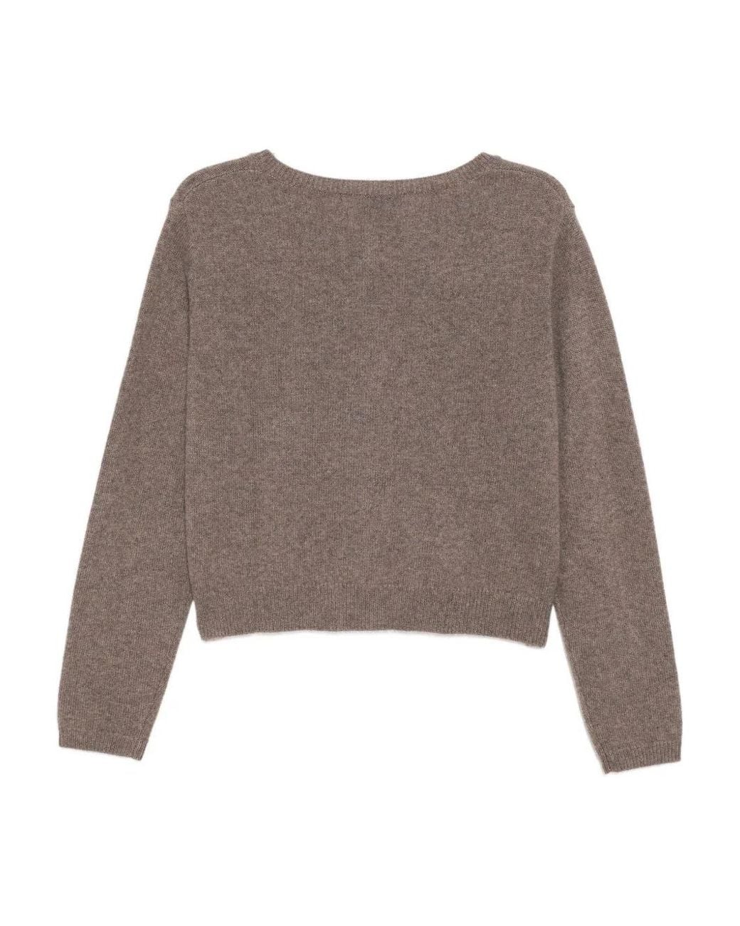 Reformation Brown K-Clara Cardigan