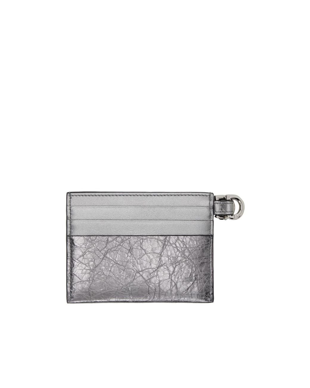 Givenchy Gray Logo Card Case