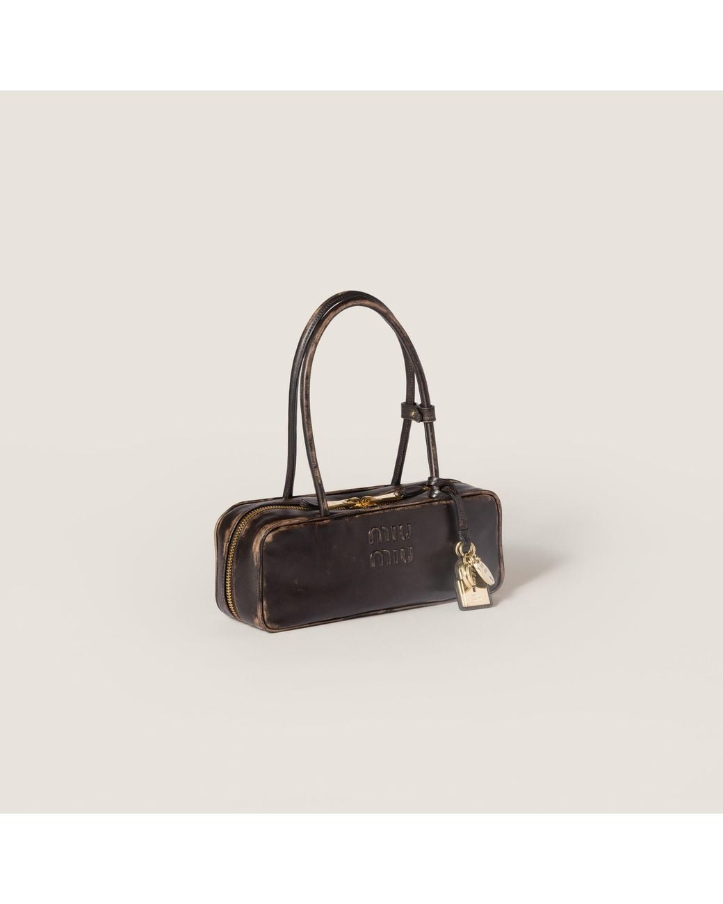 Miu Miu Black Beau Mini Shoulder Bag