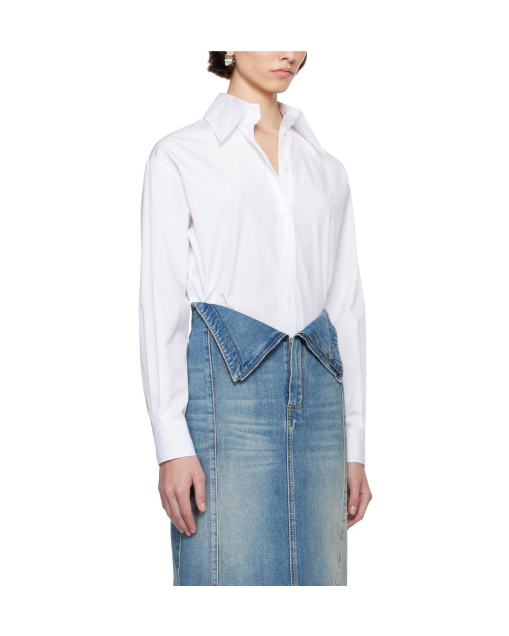 McQueen White Shirts