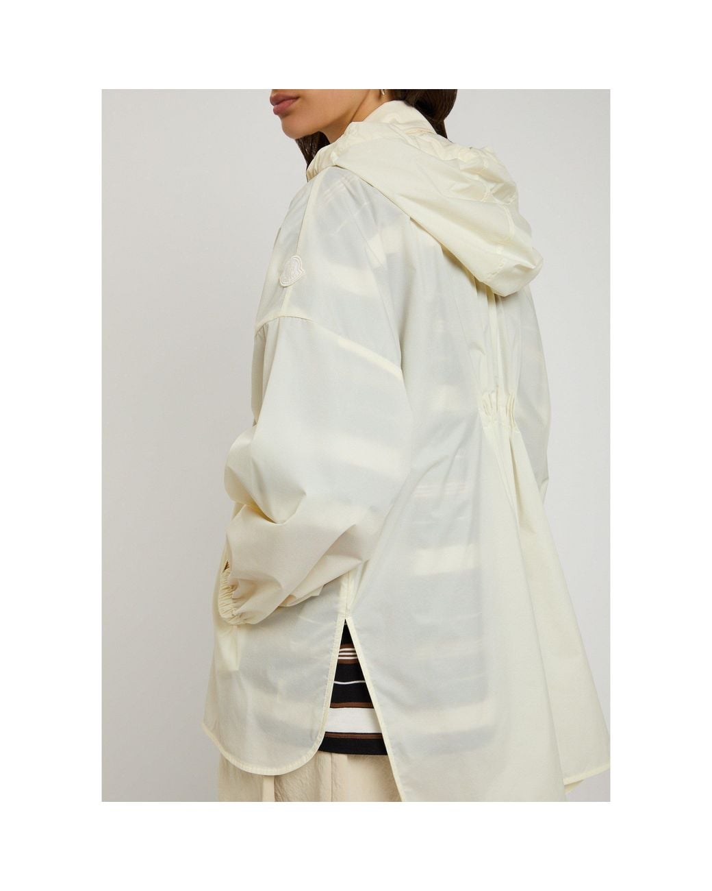 Moncler White Windproof Lightweight Jacket