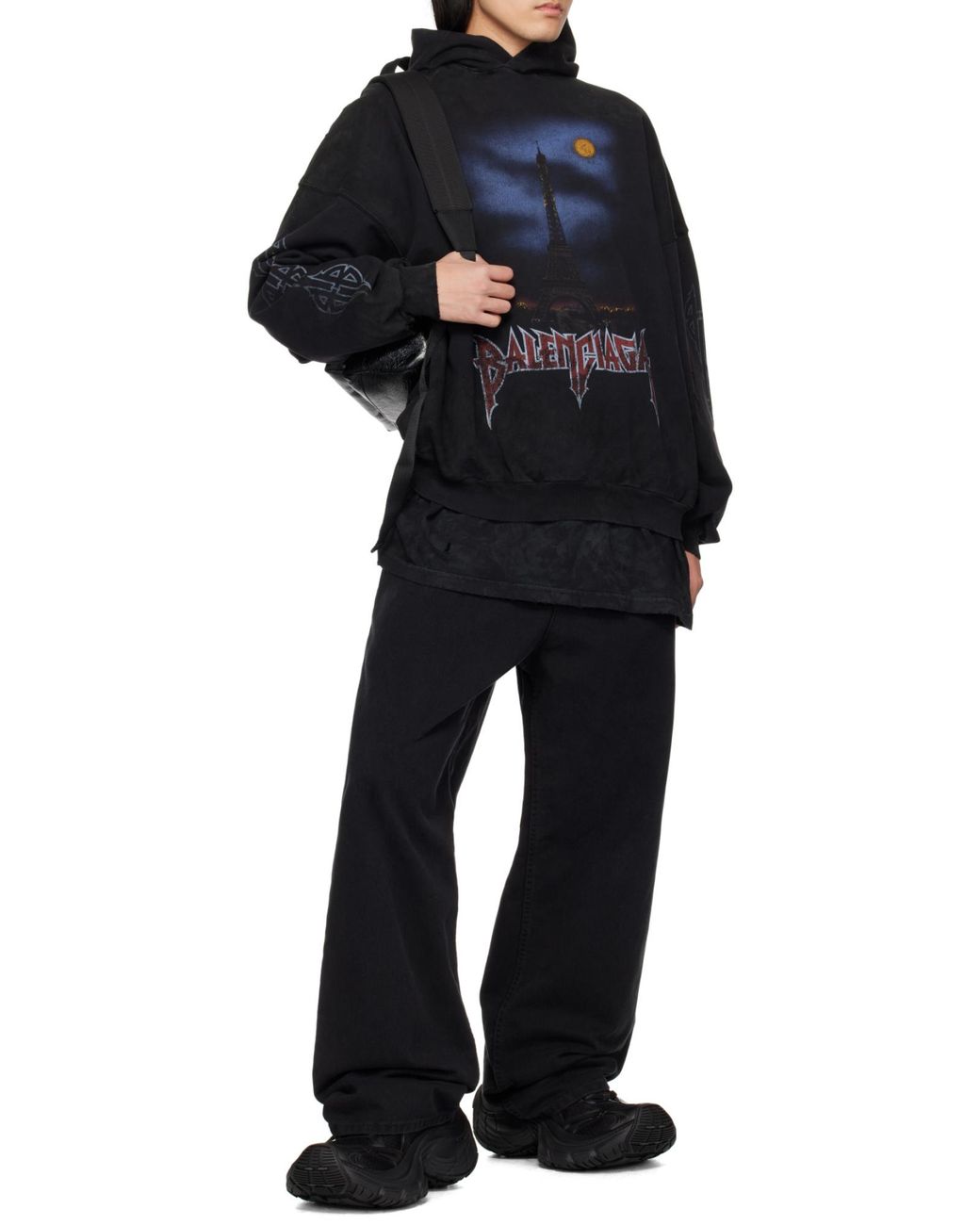 Balenciaga Black Baggy Jeans