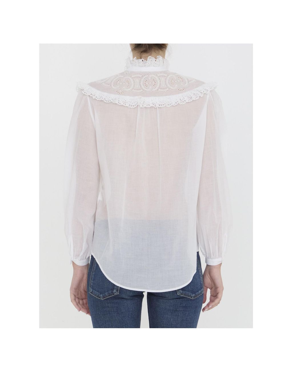 Céline Gray Embroidered Romy Shirt