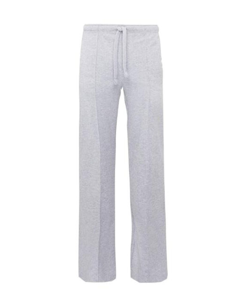 J.W. Anderson Gray Jw Anderson Pintuck Track Pants for men