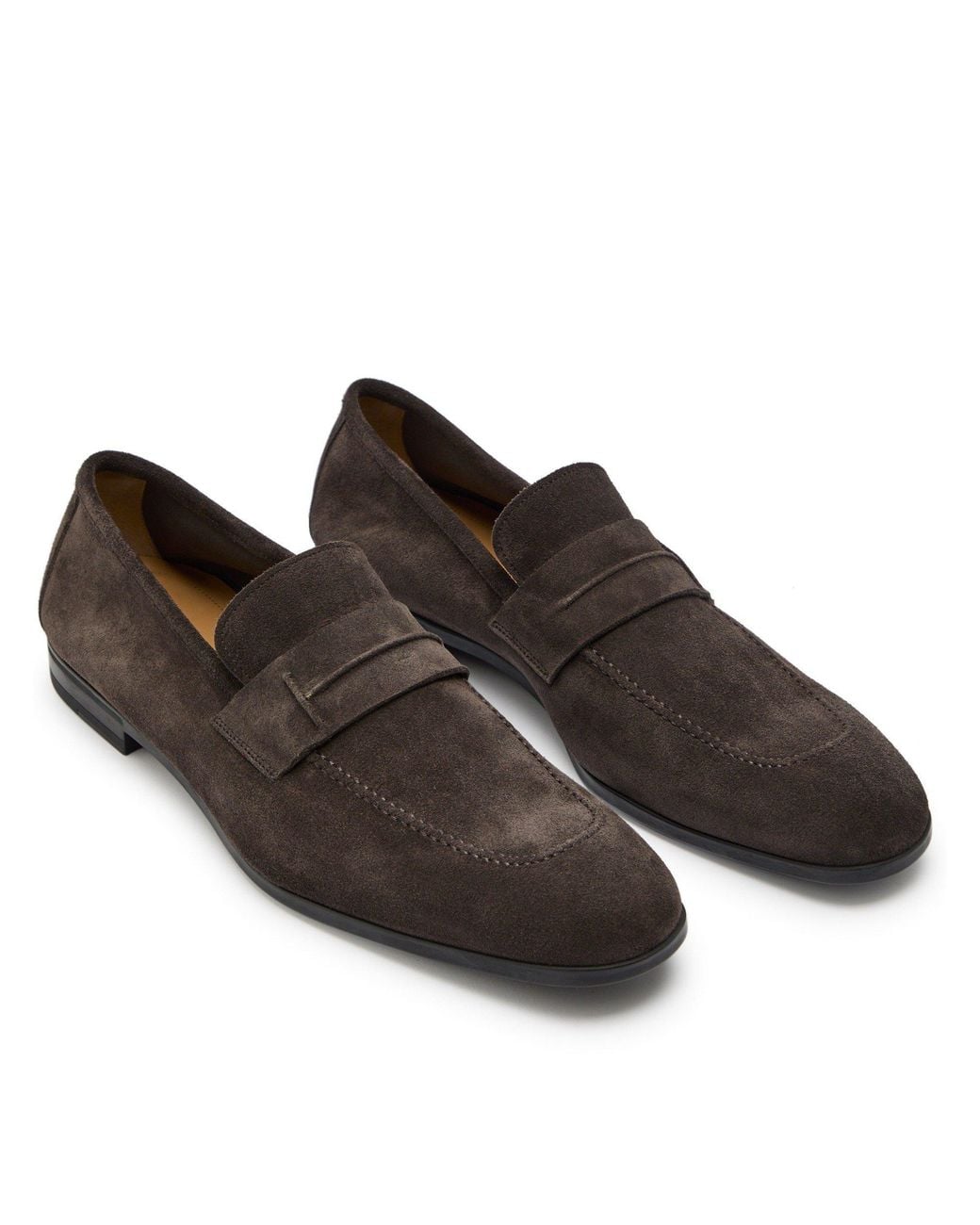Tom Ford Brown Suede Loafers for men