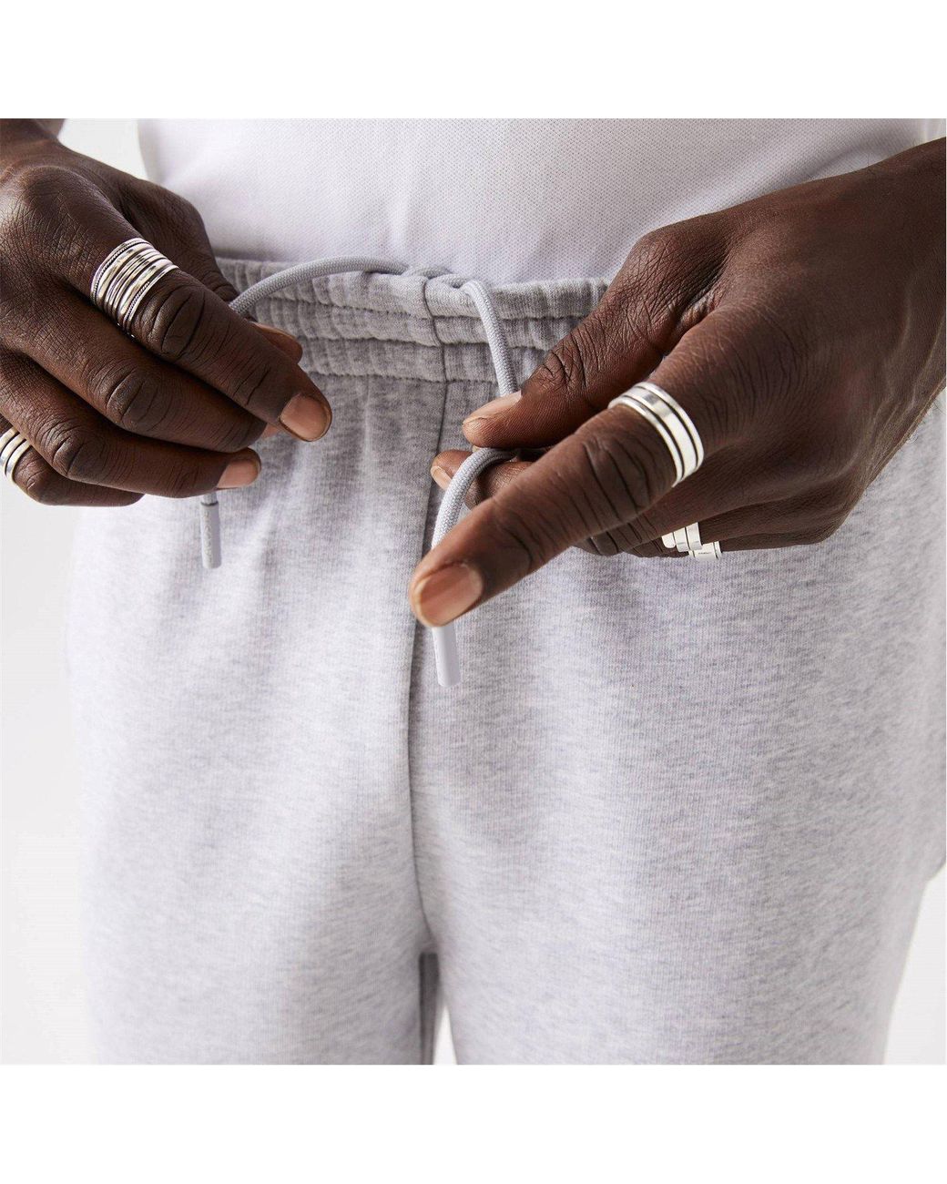 Lacoste Gray Casual Shorts for men