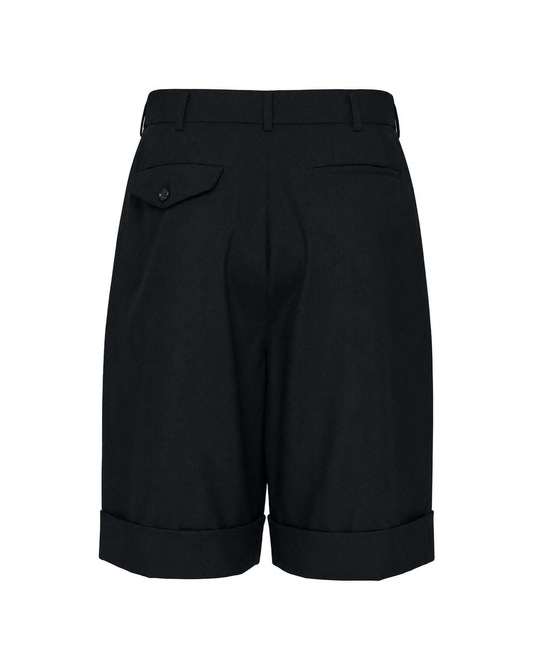 Comme des Garçons Black Belt-Loop Shorts