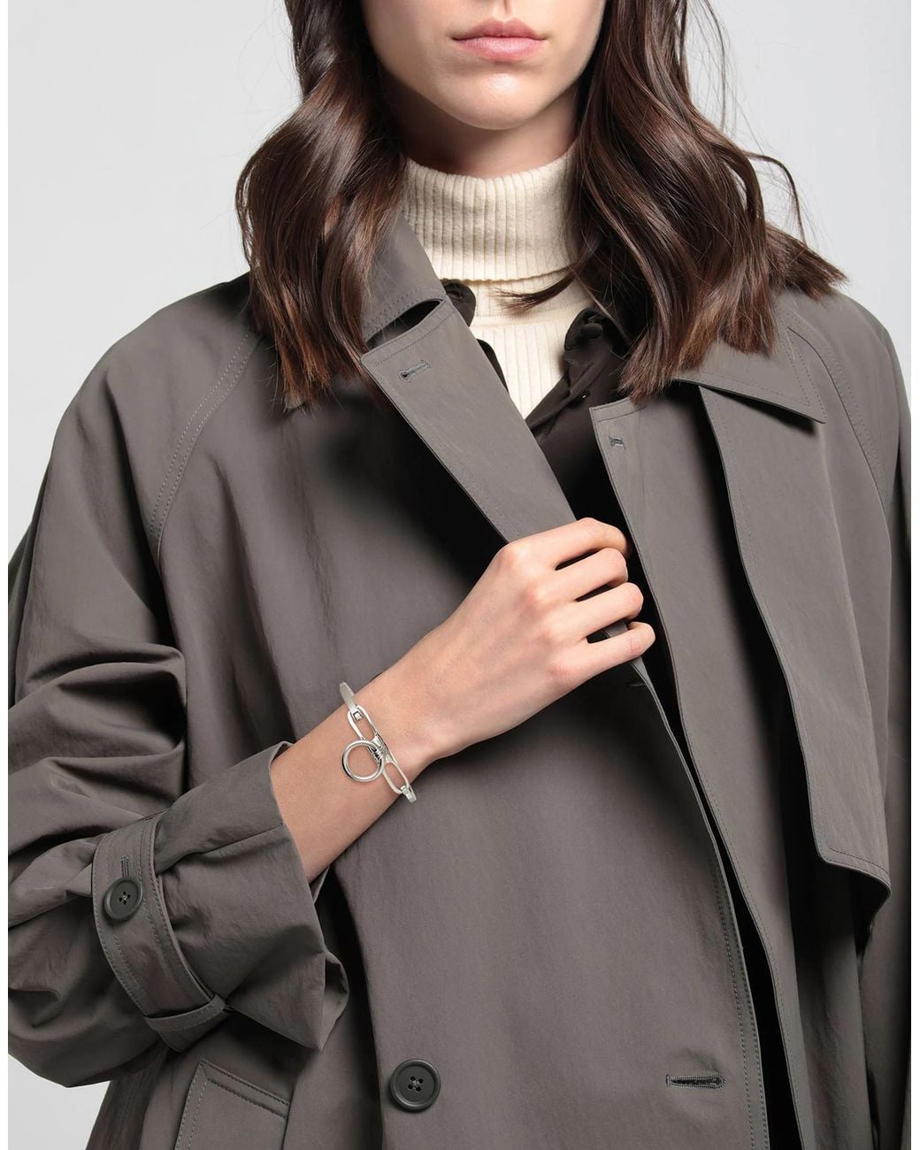 MM6 by Maison Margiela Metallic Metal Bracelet