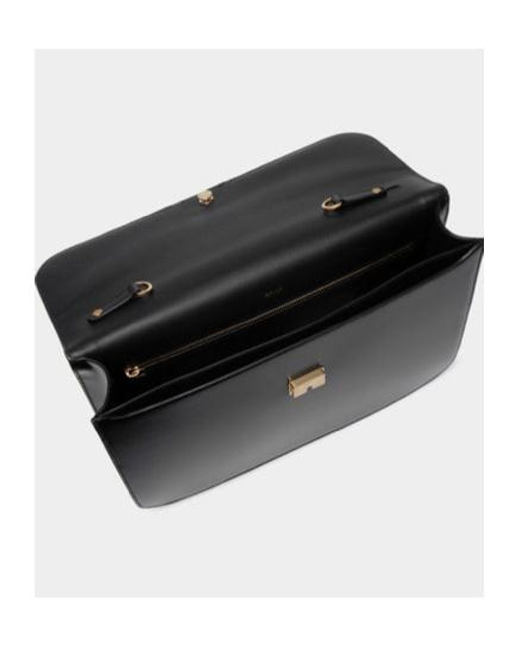 Bally Black Flip Shoulder Bag for men