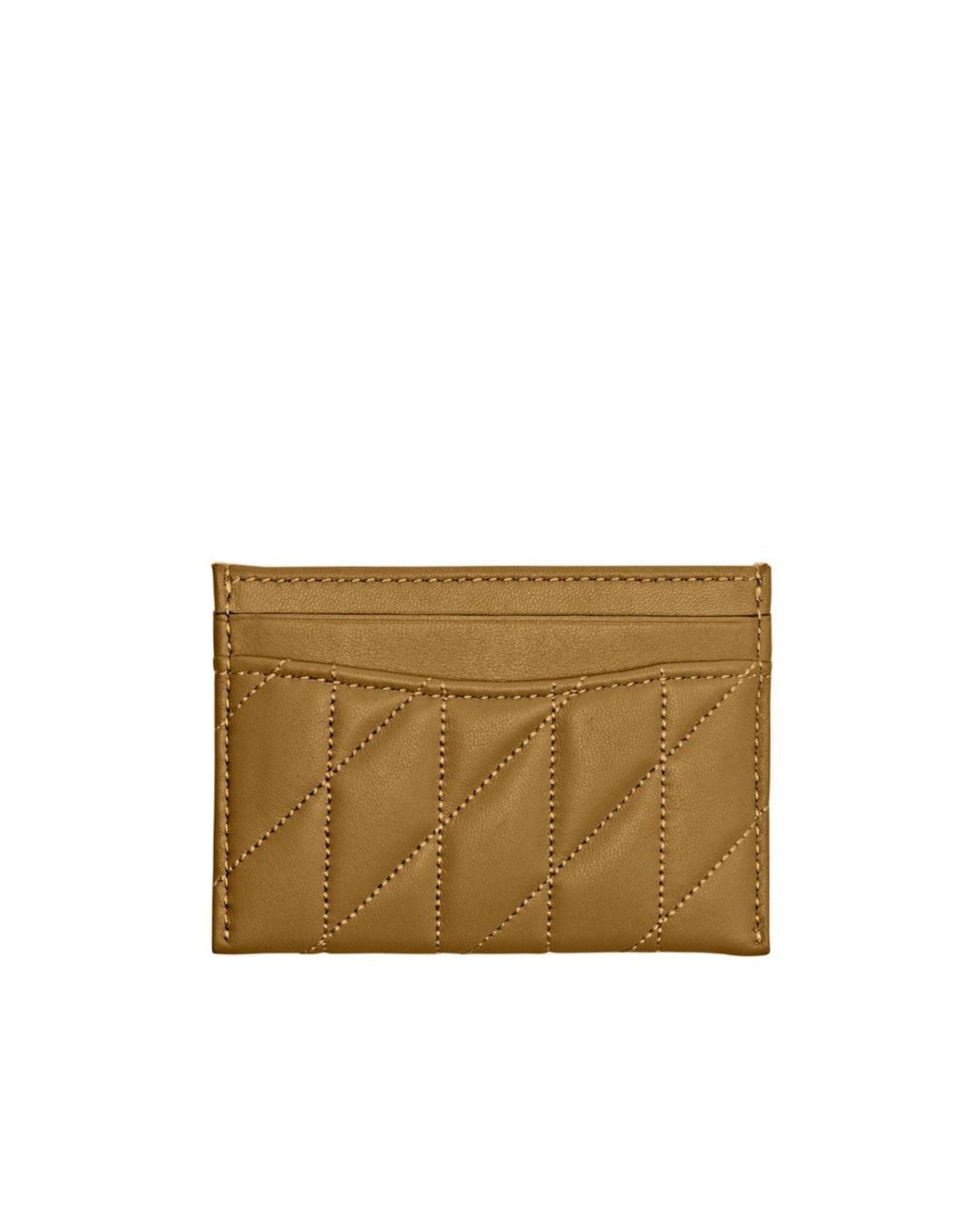 COACH Natural Solid Color Card Holder