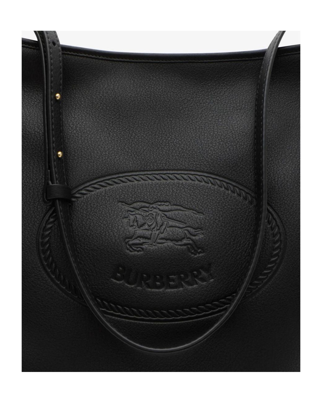 Burberry Black Small Highlands Shoulder Bag