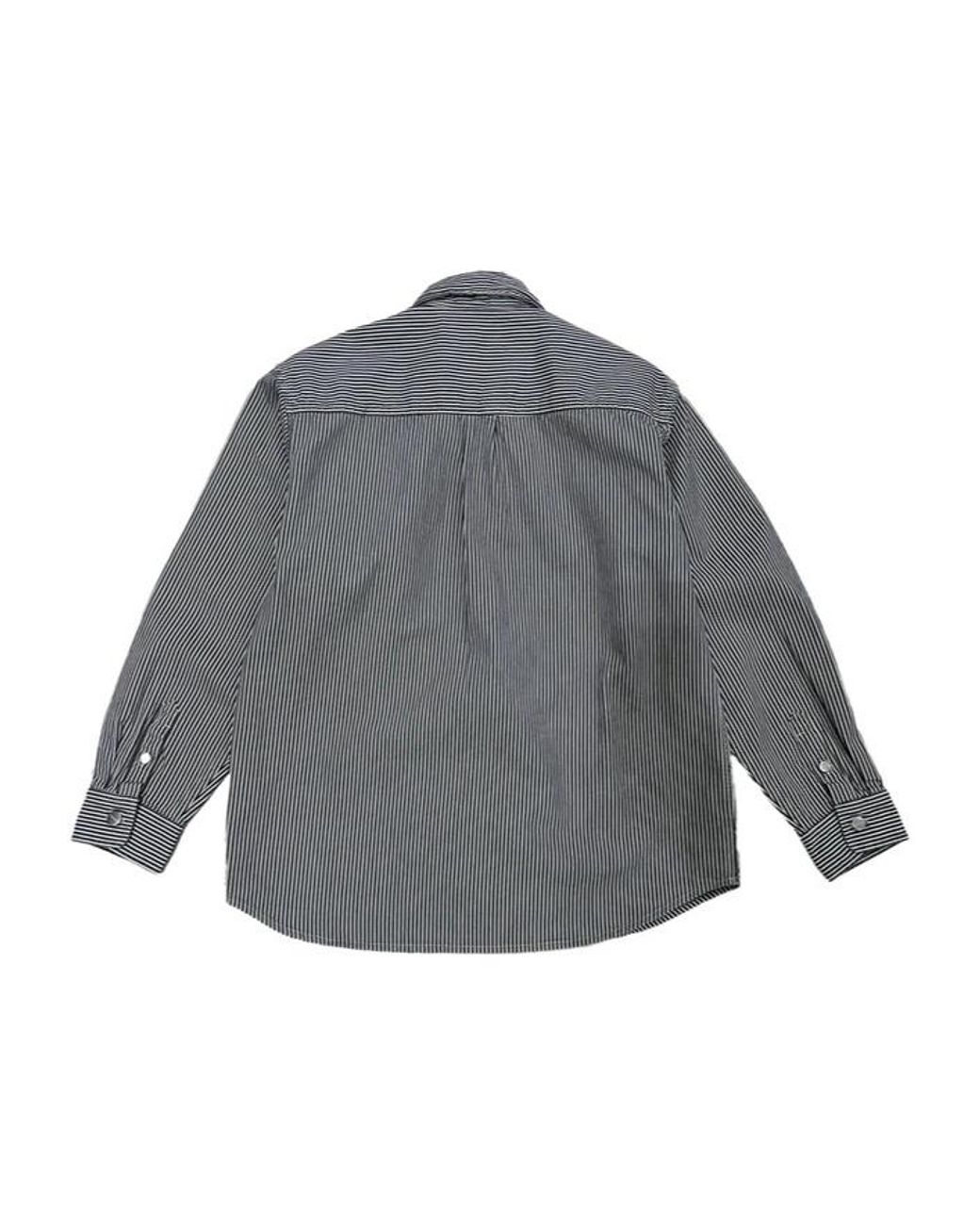 Carhartt Gray Striped Zip-Front Jacket for men