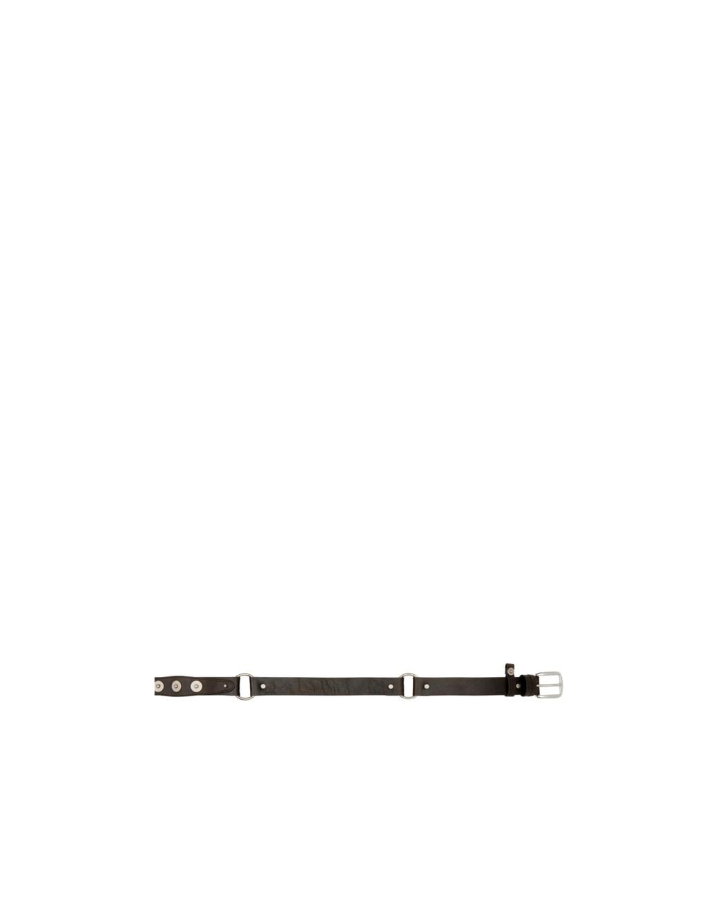 OPEN YY White Snap Western Belt