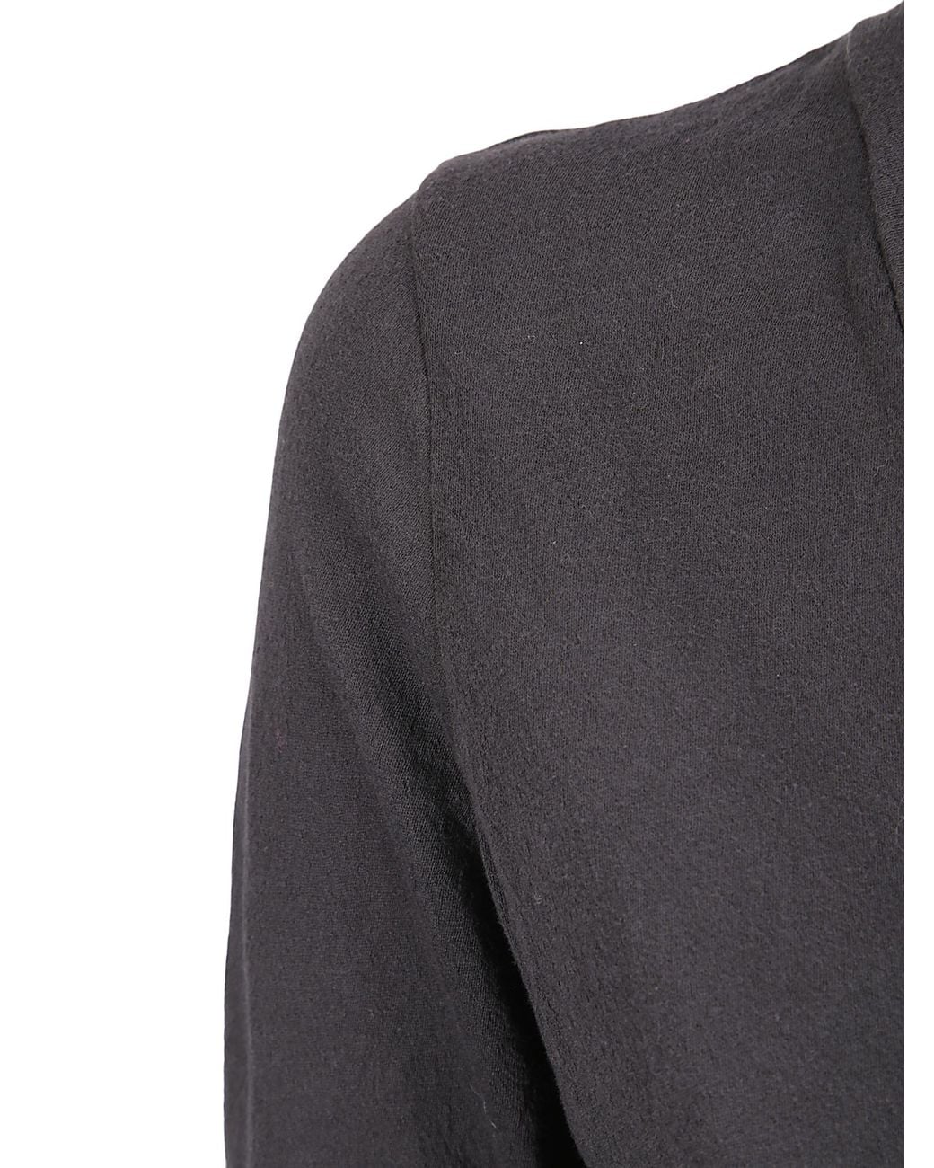 James Perse Blue Deep V-Neck Long Sleeve T-Shirt