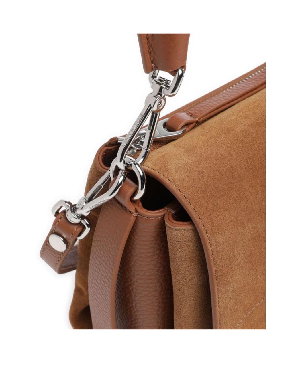 Coccinelle Brown Boheme Small Shoulder Bag
