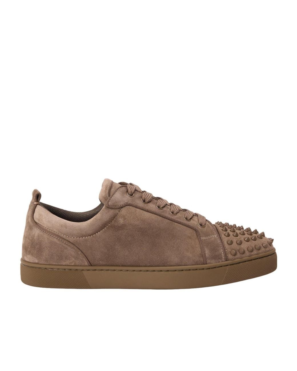 Christian Louboutin Brown Rivet Decorated Casual Shoes for men